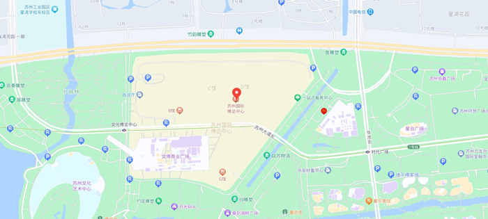 苏州国际博览中心位置图