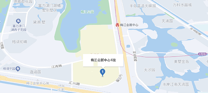天津梅江会展中心S馆位置图